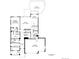 Layout for first floor, including kitchen, living room, bedrooms, and garage at 15402 E 113Th Pl, Commerce City, CO 80022