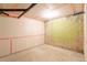 Unfinished basement with concrete walls and floor at 936 Eudora St # 102, Denver, CO 80220