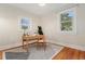 Bright office space with hardwood floors, lots of natural light, and modern decor at 187 S Pearl St, Denver, CO 80209