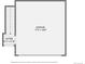 Third-floor floor plan featuring a foyer and garage with dimensions included at 1878 S Cole St, Lakewood, CO 80228