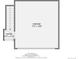 Third-floor floor plan featuring a foyer and garage with dimensions included at 1878 S Cole St, Lakewood, CO 80228