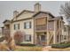 This home offers a private balcony and walkway to the front door at 5455 S Dover St # 101, Littleton, CO 80123