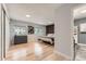 Spacious main bedroom with ensuite bathroom, wood floors, and plenty of natural light from the windows at 7830 W 90Th Ave # 67, Broomfield, CO 80021