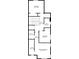 Detailed second floor floorplan shows bedrooms, baths, halls and a walk-in closet at 1635 S Andes Way, Aurora, CO 80017
