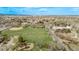 Spacious green sports fields and park amenities in an aerial view, highlighting recreational opportunities and community spaces at 6133 S Sterne Cir, Littleton, CO 80120