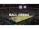 Aerial view of the Ball Arena in Denver, home to the Denver Nuggets at 150 S Osceola St, Denver, CO 80219