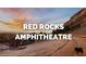 Exterior view of the open air Red Rocks Amphitheater with seating at 150 S Osceola St, Denver, CO 80219