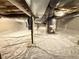 Clean crawl space with plastic sheeting and updated HVAC system for efficient temperature control at 1694 Xanthia St, Denver, CO 80220