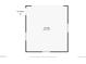 Floorplan schematic of detached garage measuring 20'0