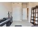 Bedroom area with ample closet space and neutral walls at 2225 Santini Trl # A, Littleton, CO 80129