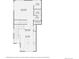 Floor plan layout depicting living room, kitchen, dining area, office and bath at 2225 Santini Trl # A, Littleton, CO 80129