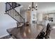 Open-concept dining area flows into the kitchen, perfect for entertaining and Gathering meals at 542 W 173Rd Ave, Broomfield, CO 80023