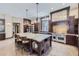 Well-equipped kitchen with marble countertops, stainless steel appliances, and a large island at 2971 Fall River Rd, Idaho Springs, CO 80452
