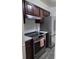 Stylish kitchen featuring stainless steel stove/oven and refrigerator at 384 S Ironton St # 407, Aurora, CO 80012