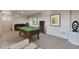 Finished basement with a pool table, perfect for entertaining guests at 862 W 129Th Pl, Westminster, CO 80234