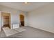 Spacious carpeted bedroom with easy access to bathroom at 862 W 129Th Pl, Westminster, CO 80234