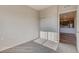 Neutral bedroom with closet and view to modern kitchen at 862 W 129Th Pl, Westminster, CO 80234