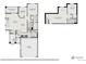 Detailed floorplan illustrating the layout of rooms including bedrooms, kitchen, garage, and outdoor spaces at 862 W 129Th Pl, Westminster, CO 80234