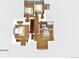 Detailed second-floor floor plan featuring four bedrooms, including two with en-suite bathrooms at 6285 W 35Th Ave, Wheat Ridge, CO 80033