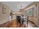 Eat-in kitchen with a view from the breakfast nook at 8015 Lt William Clark Rd, Parker, CO 80134