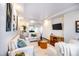 Bright living room featuring recessed lighting and contemporary furnishings at 10669 Worchester Dr, Commerce City, CO 80022