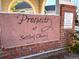 Prospects at Settler's Chase community sign made of brick with inviting and private residence message at 10311 Adams Pl, Thornton, CO 80229