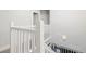 Upstairs hallway featuring bright white railing and neutral paint, creating a clean and inviting space at 2800 Aurora Ave # 121, Boulder, CO 80303
