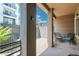 Cozy outdoor patio space with seating, offering a relaxing area and views of the surrounding landscape at 2800 Aurora Ave # 121, Boulder, CO 80303