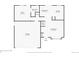 Floor plan featuring layout of the living room, kitchen, bathrooms, office, and garage at 284 S Lincoln Ave, Louisville, CO 80027
