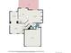 Main floor plan layout, highlighting kitchen, dining area, living room, garage and deck location at 5479 Lost Meadow Trl, Castle Rock, CO 80104