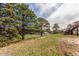 View of trees and backyard at 19855 Draco Dr, Monument, CO 80132