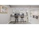 This finished basement features a granite bar top and stainless appliances at 3059 Morningbird Ln, Castle Rock, CO 80109