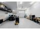 This 3 car garage has plenty of room for storage and parking vehicles at 3059 Morningbird Ln, Castle Rock, CO 80109