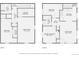 Floorplan of home featuring two floors, bedrooms, bathroom, laundry, kitchen, living room and Gathering room at 2217 King St, Denver, CO 80211