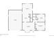 First floor plan featuring garage, kitchen, living room, dining area, bathroom, and two bedrooms at 10769 Carrol Ln, Northglenn, CO 80233
