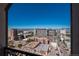 Stunning aerial view of the city and mountain landscape at 975 N Lincoln St # 15A, Denver, CO 80203