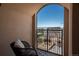Relaxing balcony with city views and comfortable seating at 975 N Lincoln St # 15A, Denver, CO 80203