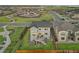 Aerial view of a home with a large backyard, deck, and neighborhood amenities at 12917 Fox St, Westminster, CO 80234