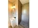 Bathroom with modern shower, contemporary vanity, and stylish fixtures at 375 Kendall St, Lakewood, CO 80226
