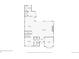 First Floor blueprint plan of the house at 1533 S Columbine St, Denver, CO 80210