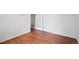 Hardwood floors throughout and a paneled door at 30321 Chestnut Dr, Evergreen, CO 80439