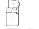 Basement plan with Gathering room, laundry, bathroom, and access to the garage at 9494 Devonshire Pl, Highlands Ranch, CO 80126