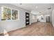 This home has a large open floor plan that features light wood floors and lots of natural light at 1990 Ulster St, Denver, CO 80220