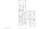 Second floor plan highlighting bedroom and bathroom layouts at 5835 Chester Way, Denver, CO 80238