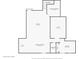 Basement floor plan featuring a theater, gym, bedroom, bar and bathroom at 5835 Chester Way, Denver, CO 80238