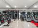 Well-equipped home gym with state-of-the-art exercise machines and mirrored walls for a complete workout experience at 5835 Chester Way, Denver, CO 80238