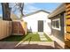 Backyard view of detached garage at 945 Jackson St, Denver, CO 80206