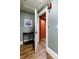 Private home elevator with an orange interior at 559 N Williams St, Denver, CO 80218