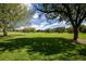 Large grassy park with mature trees and walking paths at 559 N Williams St, Denver, CO 80218