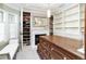 Spacious and closet with ample shelving and a fireplace at 559 N Williams St, Denver, CO 80218